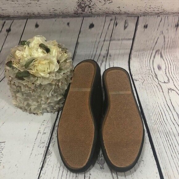 Joe Boxer Zahara‎ all black canvas lace up sneakers - Picture 4 of 5